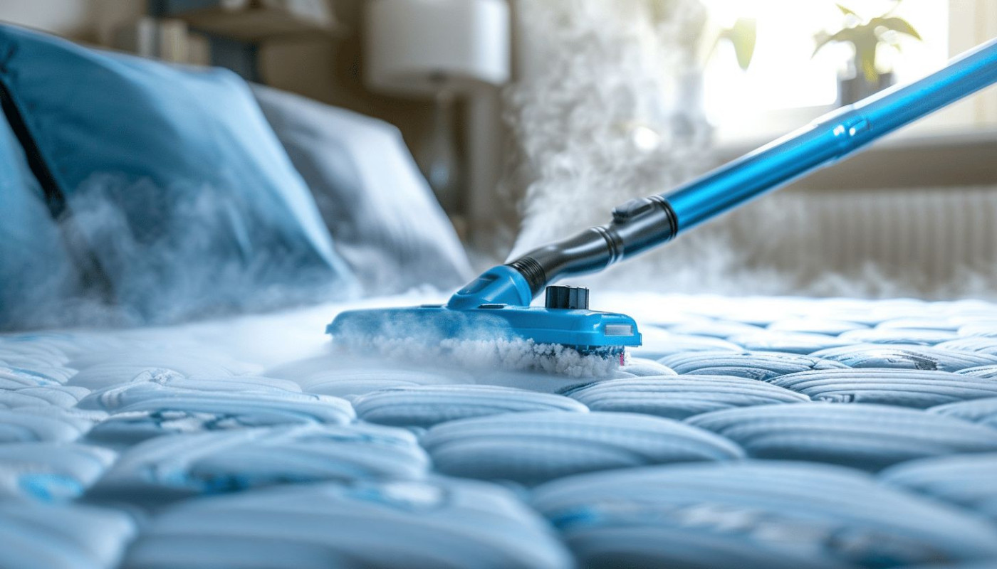 Utilisation optimale du nettoyeur vapeur sur carrelage et matelas